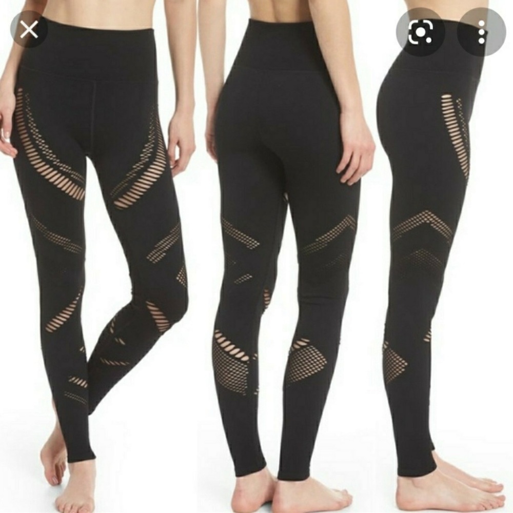 Alo Black Leggings Size Small